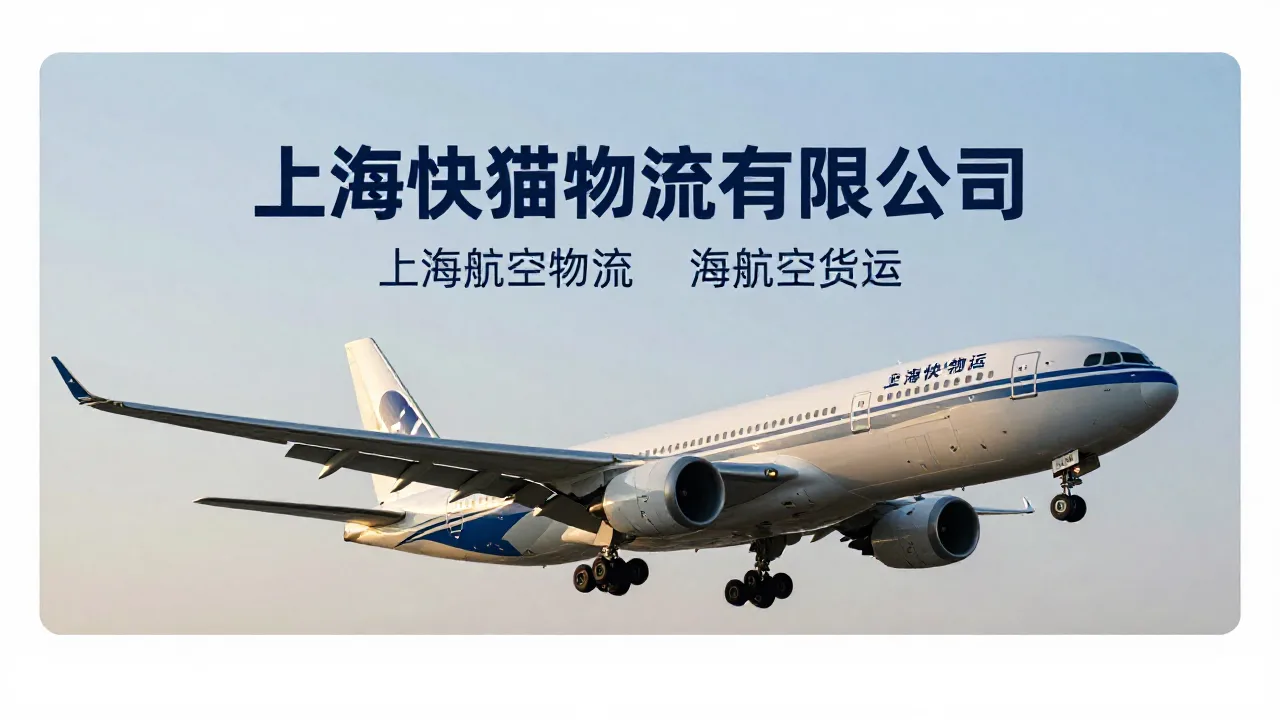 上海快猫物流有限公司 首页主视觉